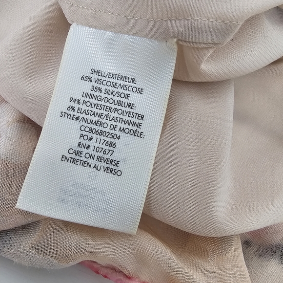 Alice & Olivia Clarine Wrap Dress Silk Velvet Wrap Dress Midi Size 4 - Picture 7 of 7